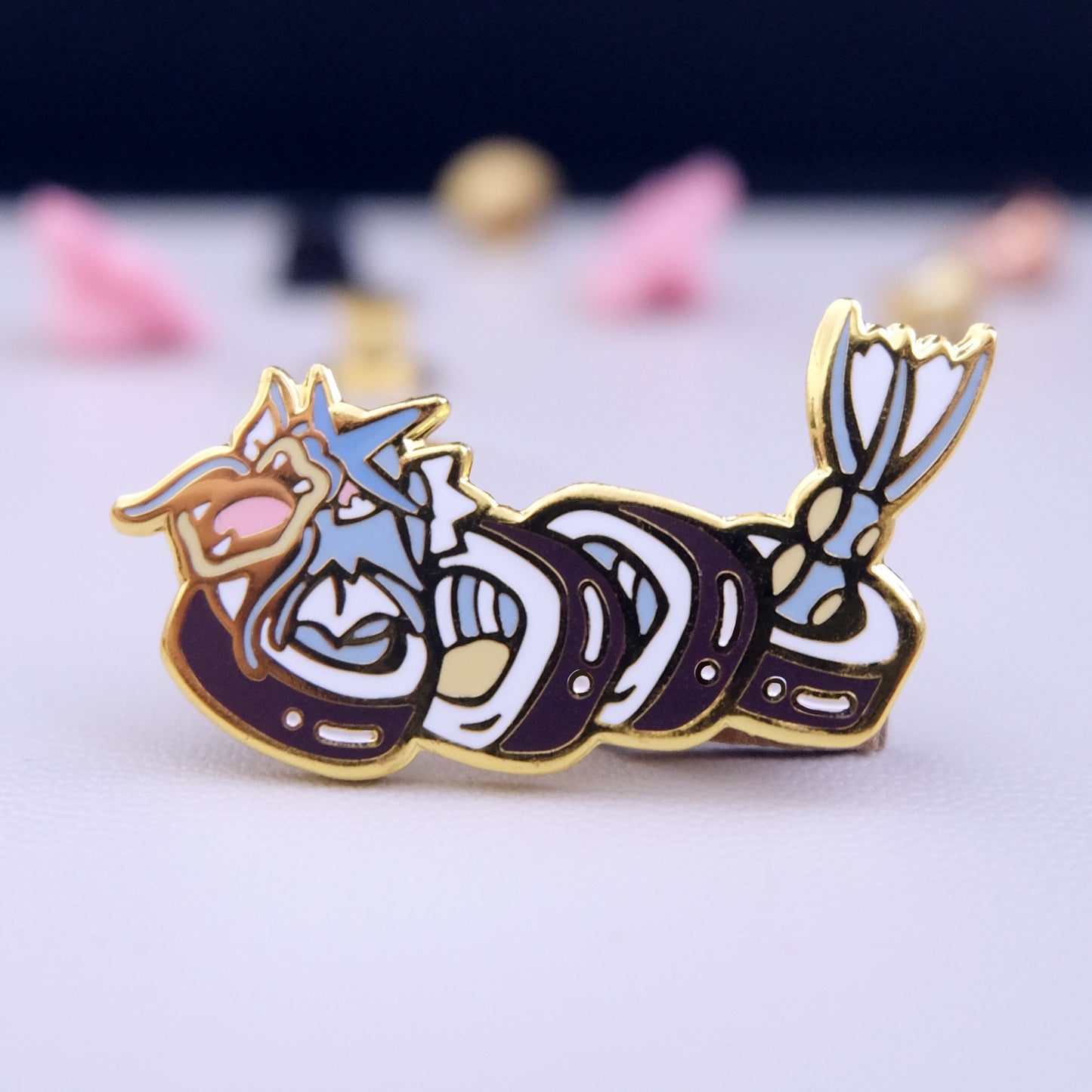 Gyarasushi Enamel Pin