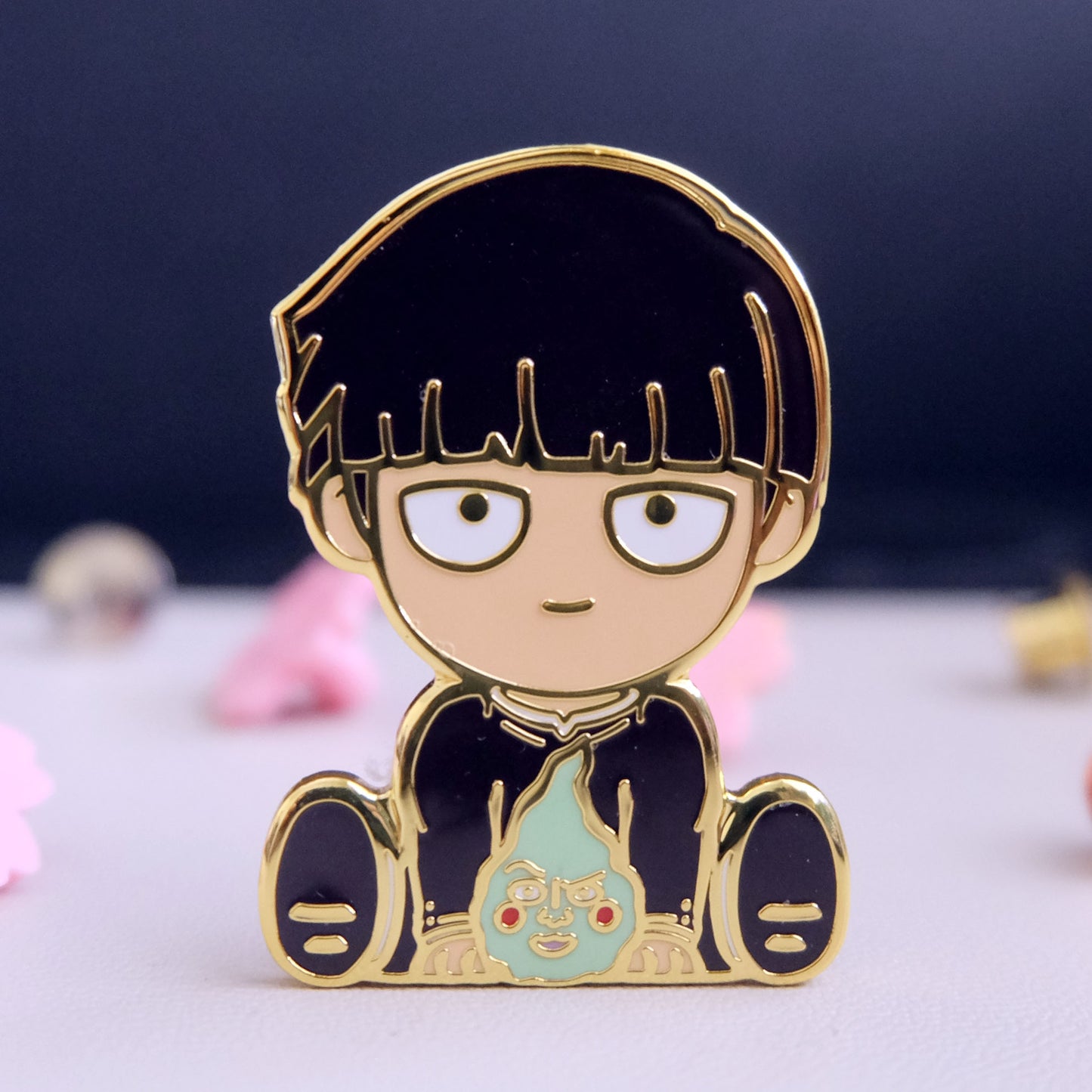 Chibi Mob Enamel Pin