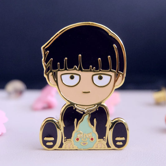 Chibi Mob Enamel Pin