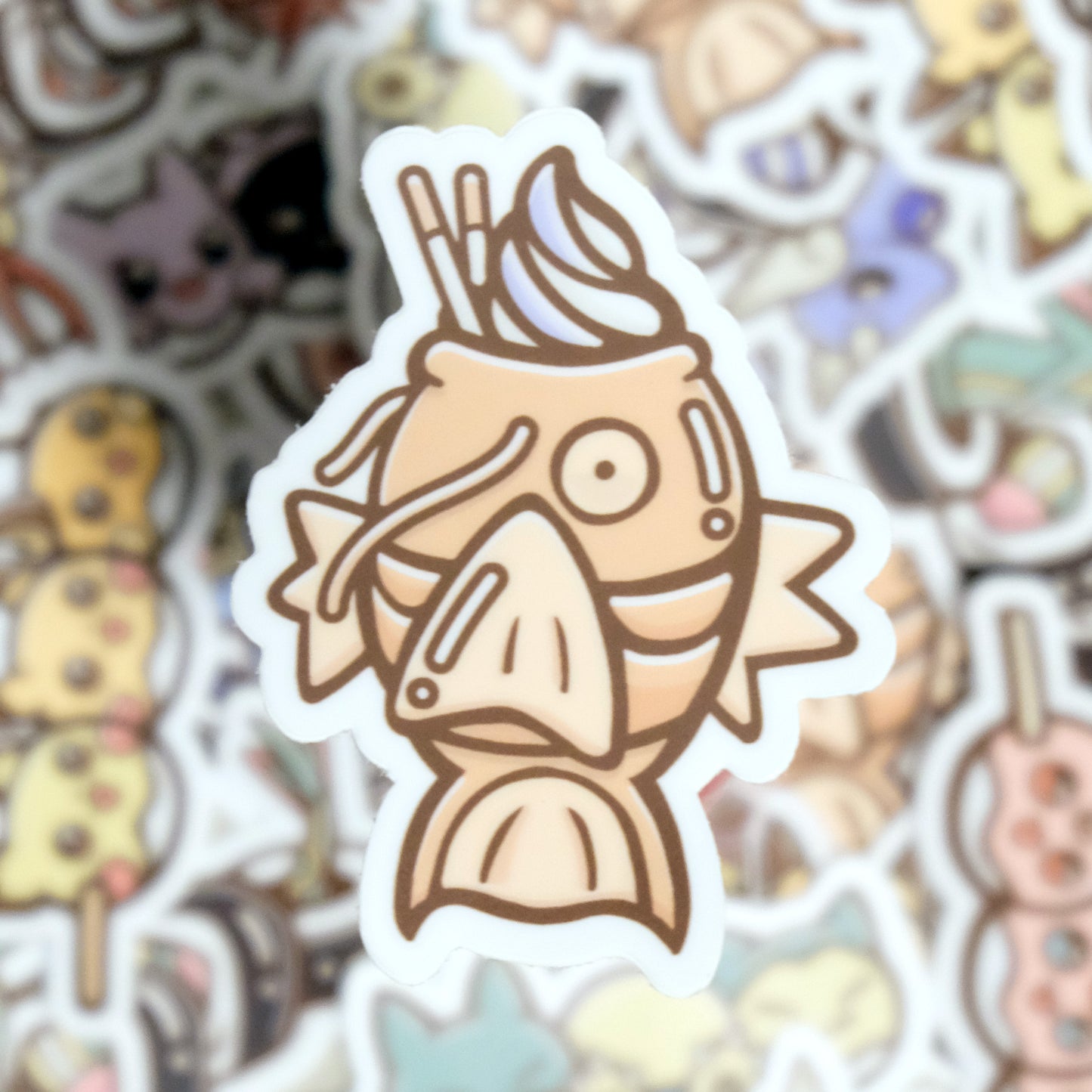 Pokefood Vinyl Stickers