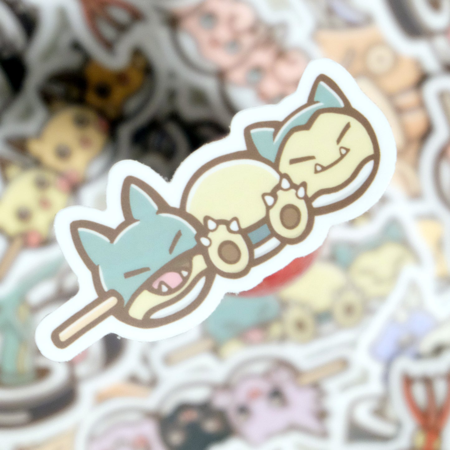 Pokefood Vinyl Stickers