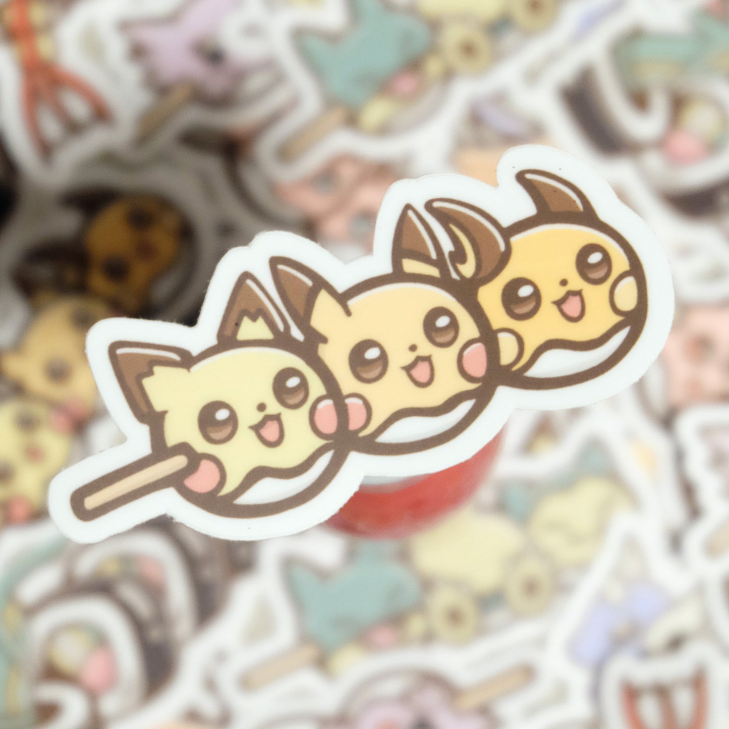 Pokefood Vinyl Stickers