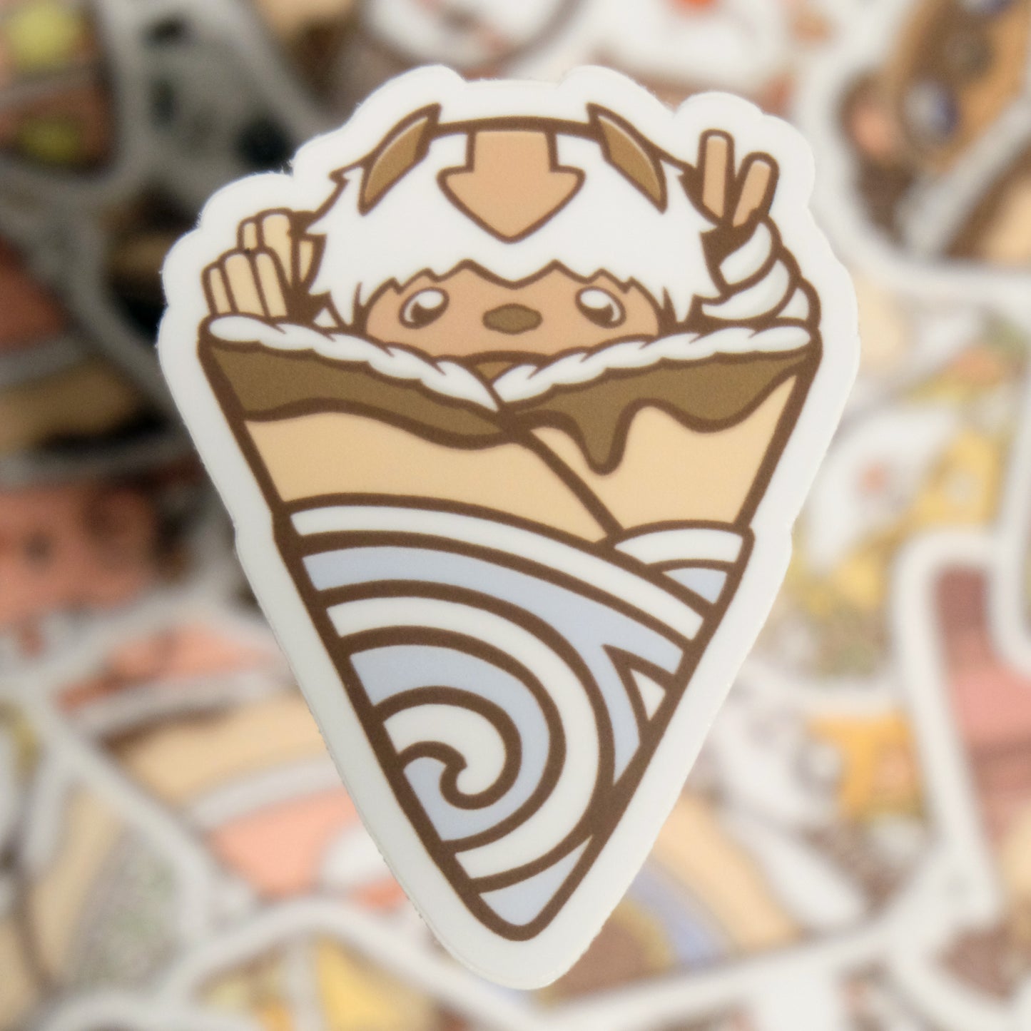 Crepe Vinyl Stickers