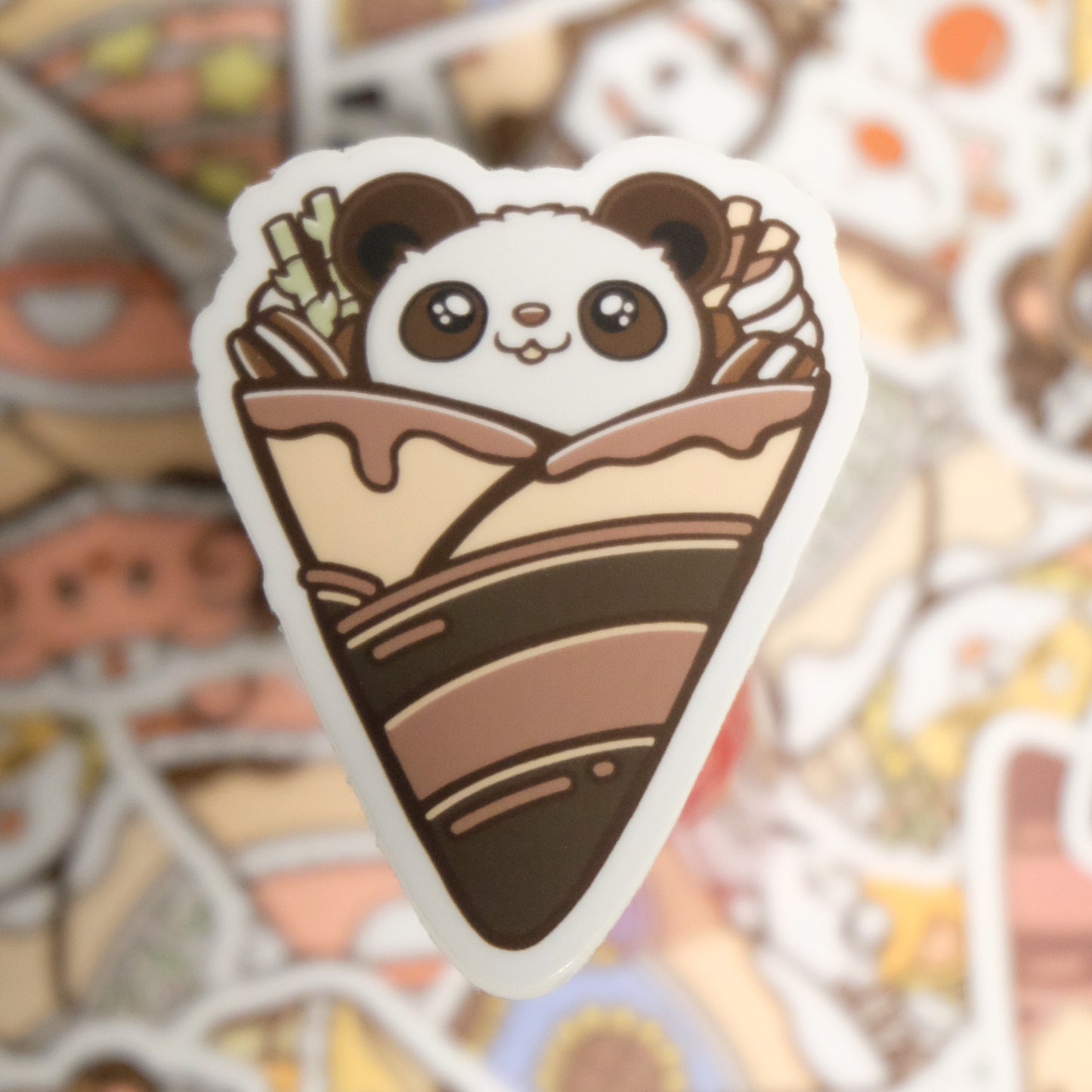 Crepe Vinyl Stickers