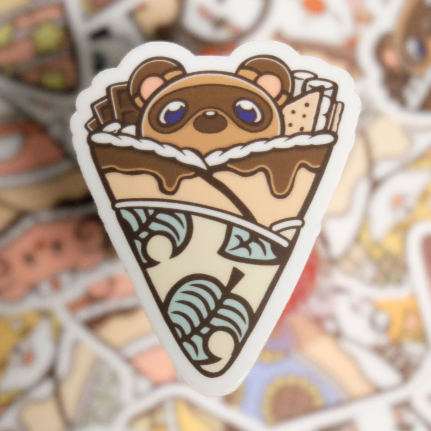 Crepe Vinyl Stickers