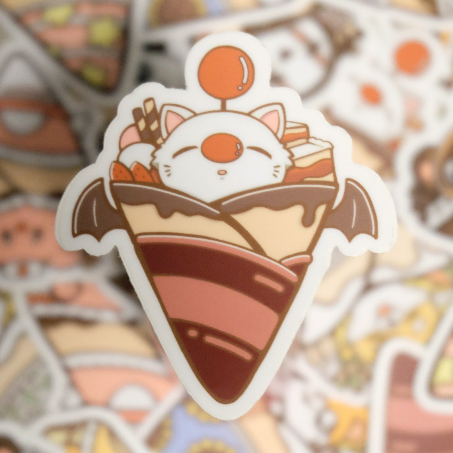 Crepe Vinyl Stickers