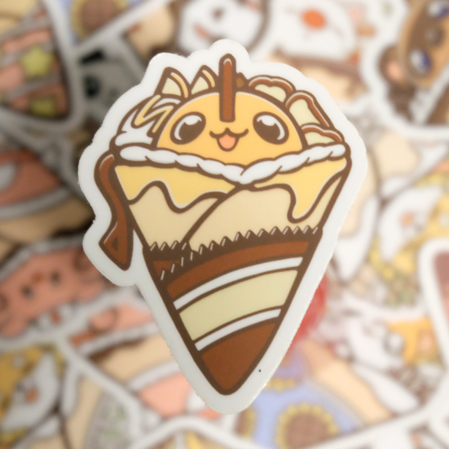 Crepe Vinyl Stickers