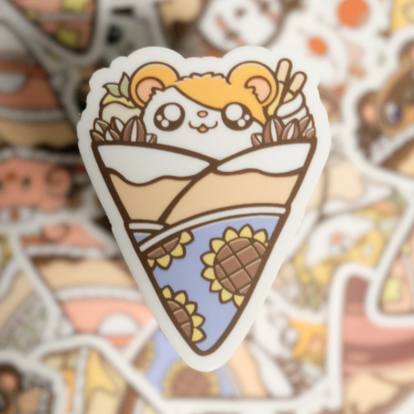 Crepe Vinyl Stickers