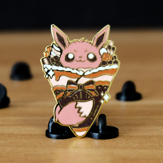 Eevee Crepe Enamel Pin