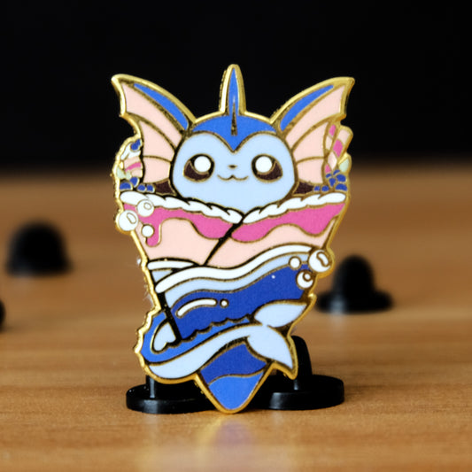 Vaporeon Crepe Enamel Pin