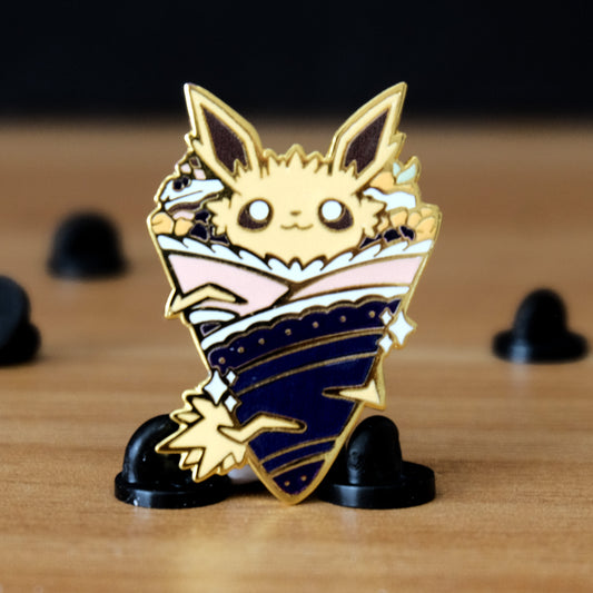 Jolteon Crepe Enamel Pin