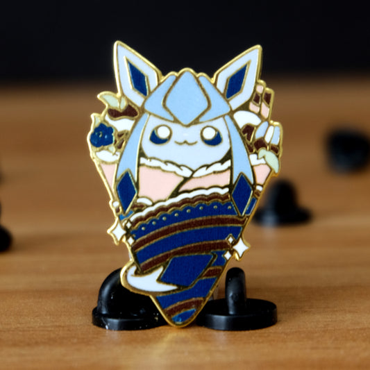 Glaceon Crepe Enamel Pin