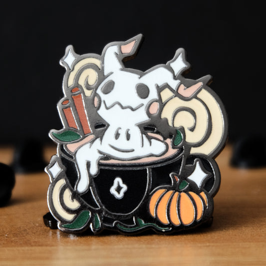 Pumpkin Spice Mimikyu LE100 Enamel Pin