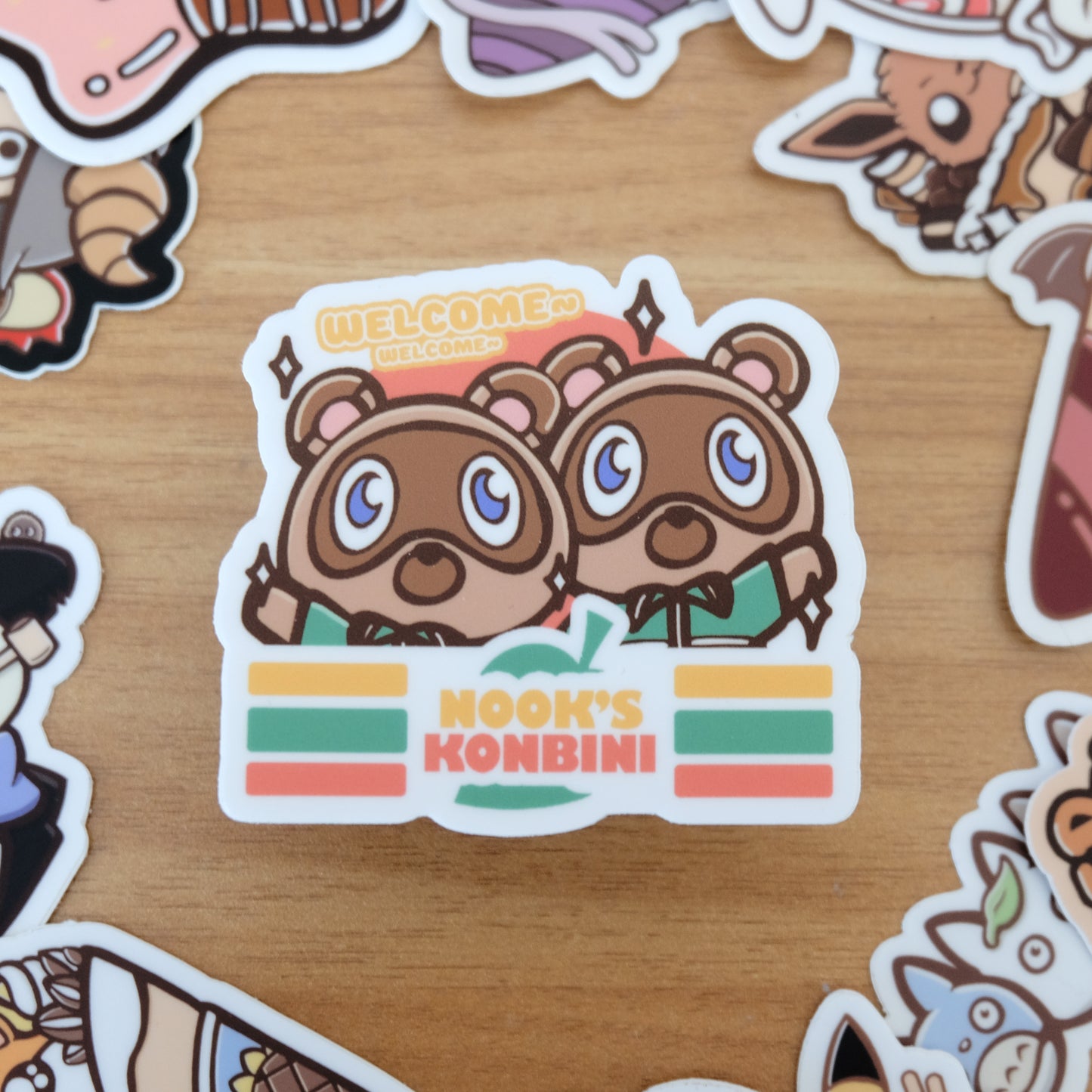 Nook's Konbini Vinyl Sticker