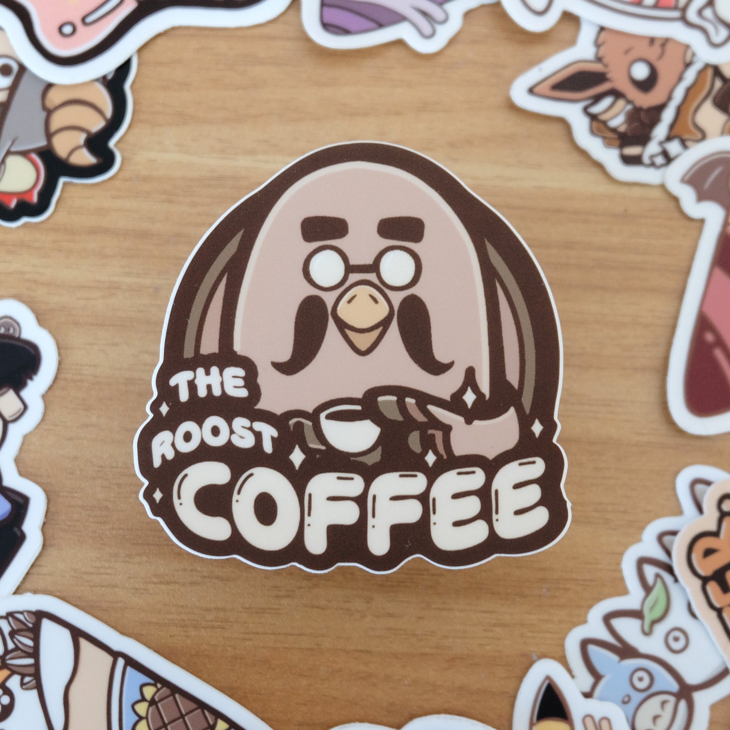 The Roost Vinyl Sticker