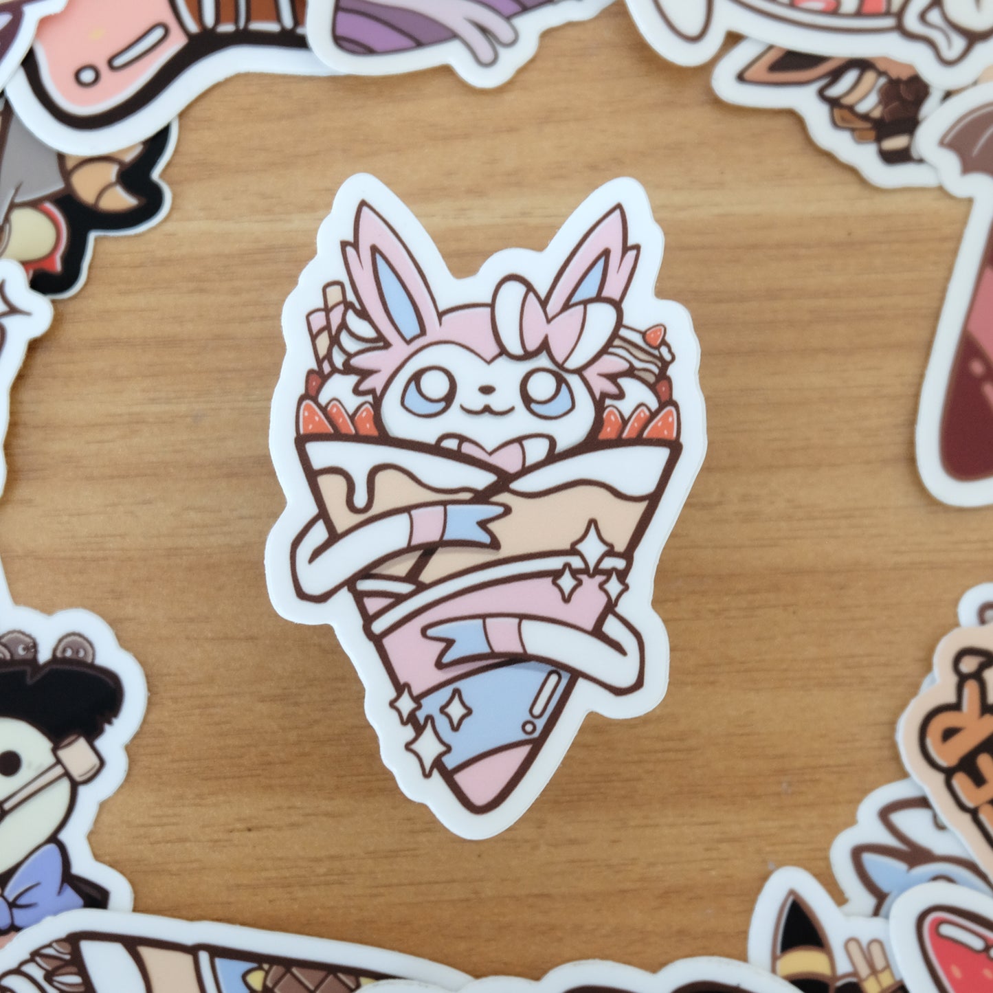 Sylveon Crepe Vinyl Sticker