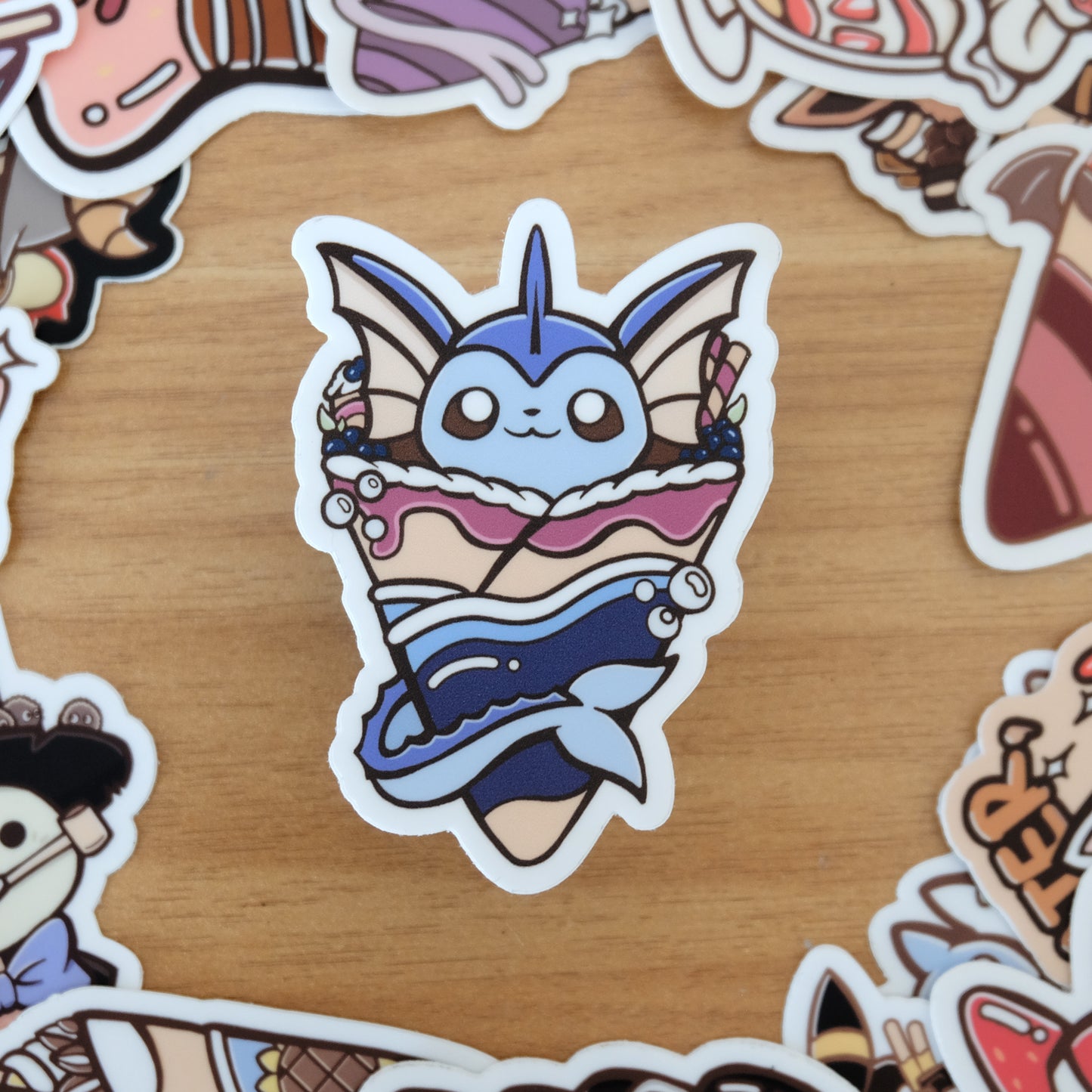 Vapreon Crepe Vinyl Sticker