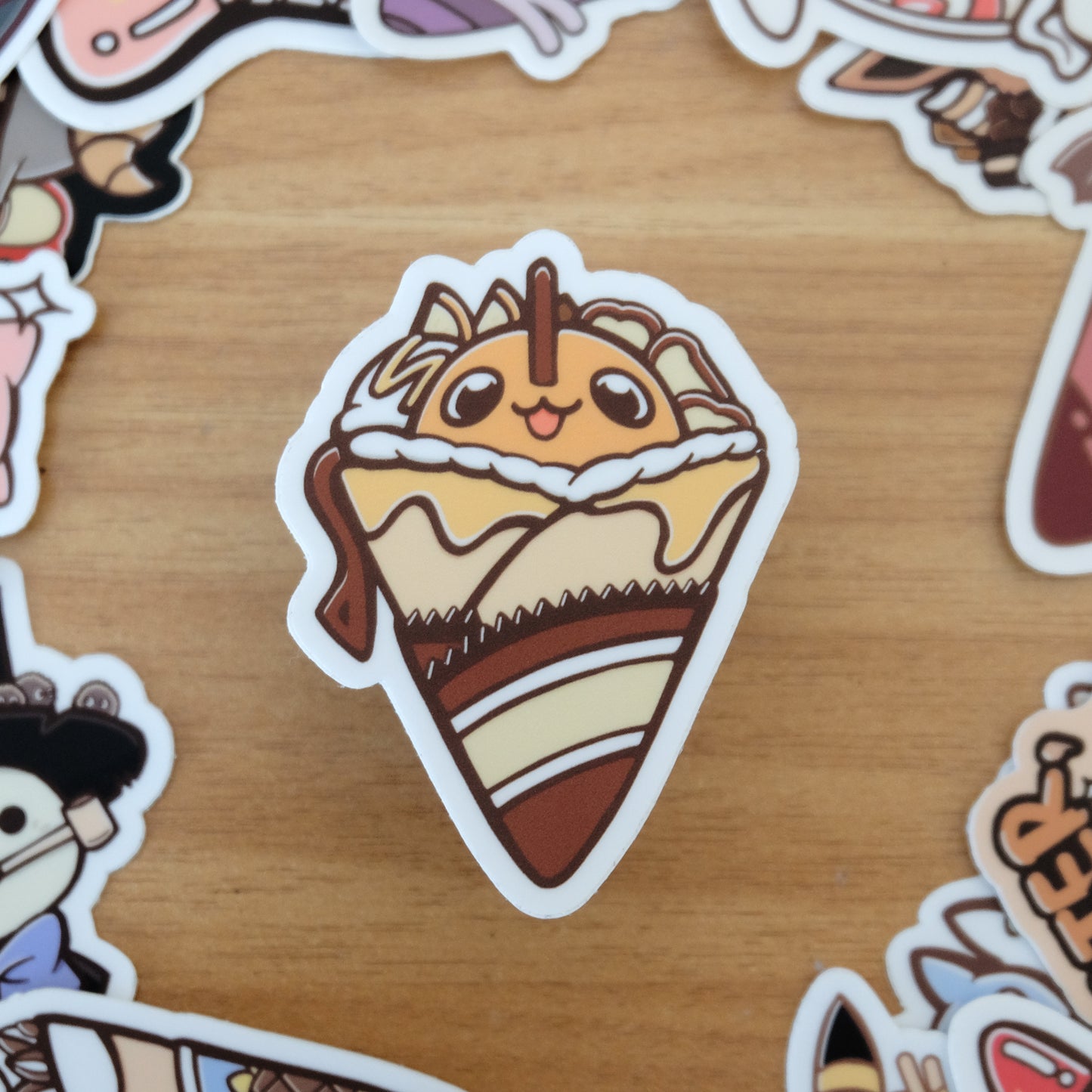 Pochita Crepe Vinyl Sticker