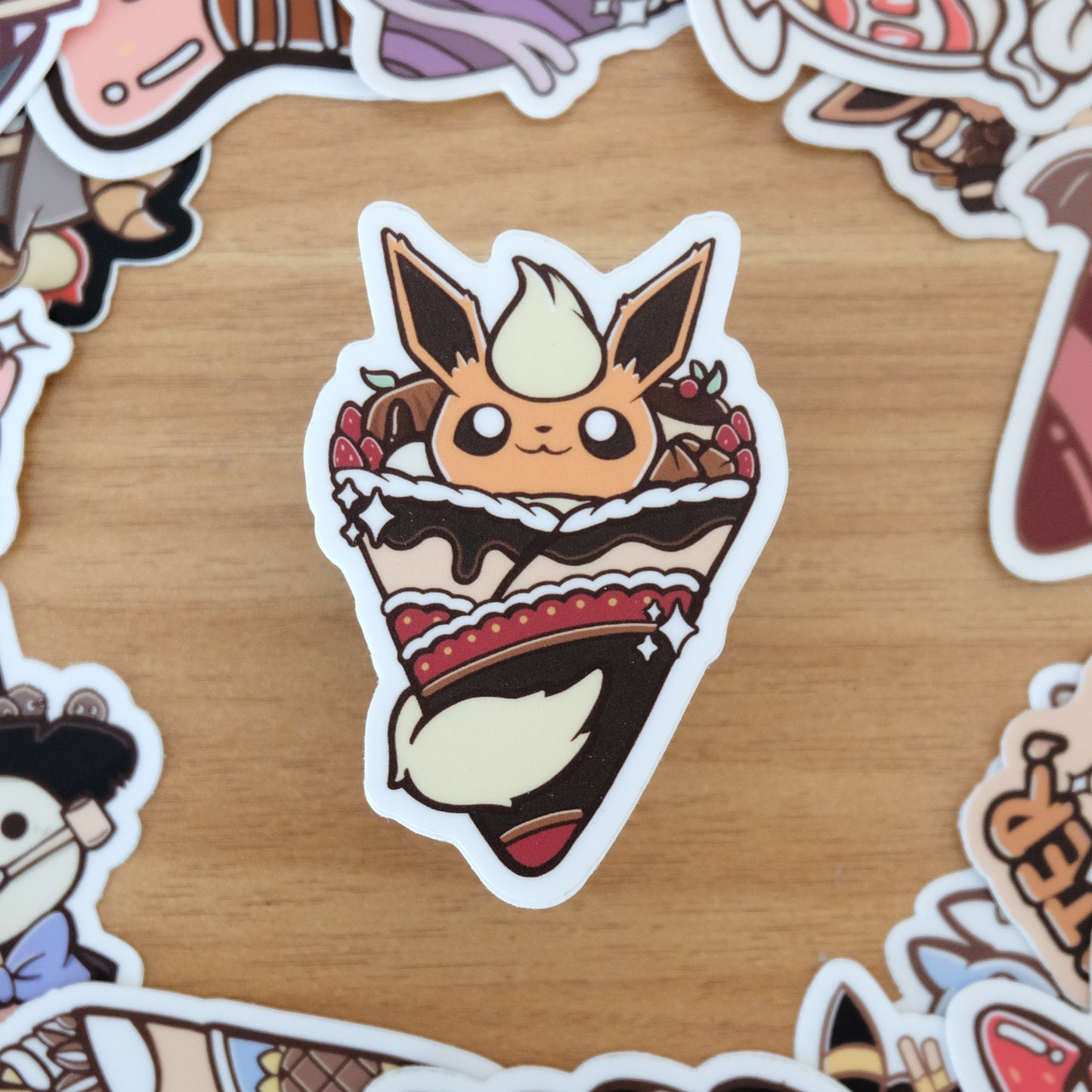 Flareon Crepe Vinyl Sticker
