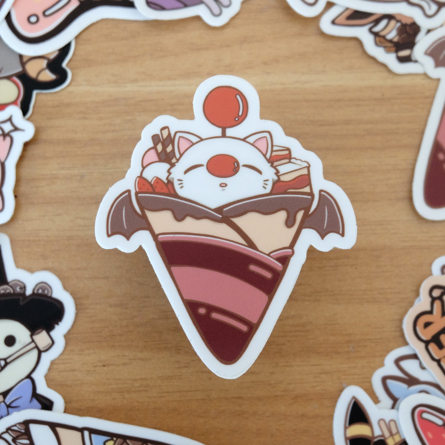 Moogle Crepe Vinyl Sticker
