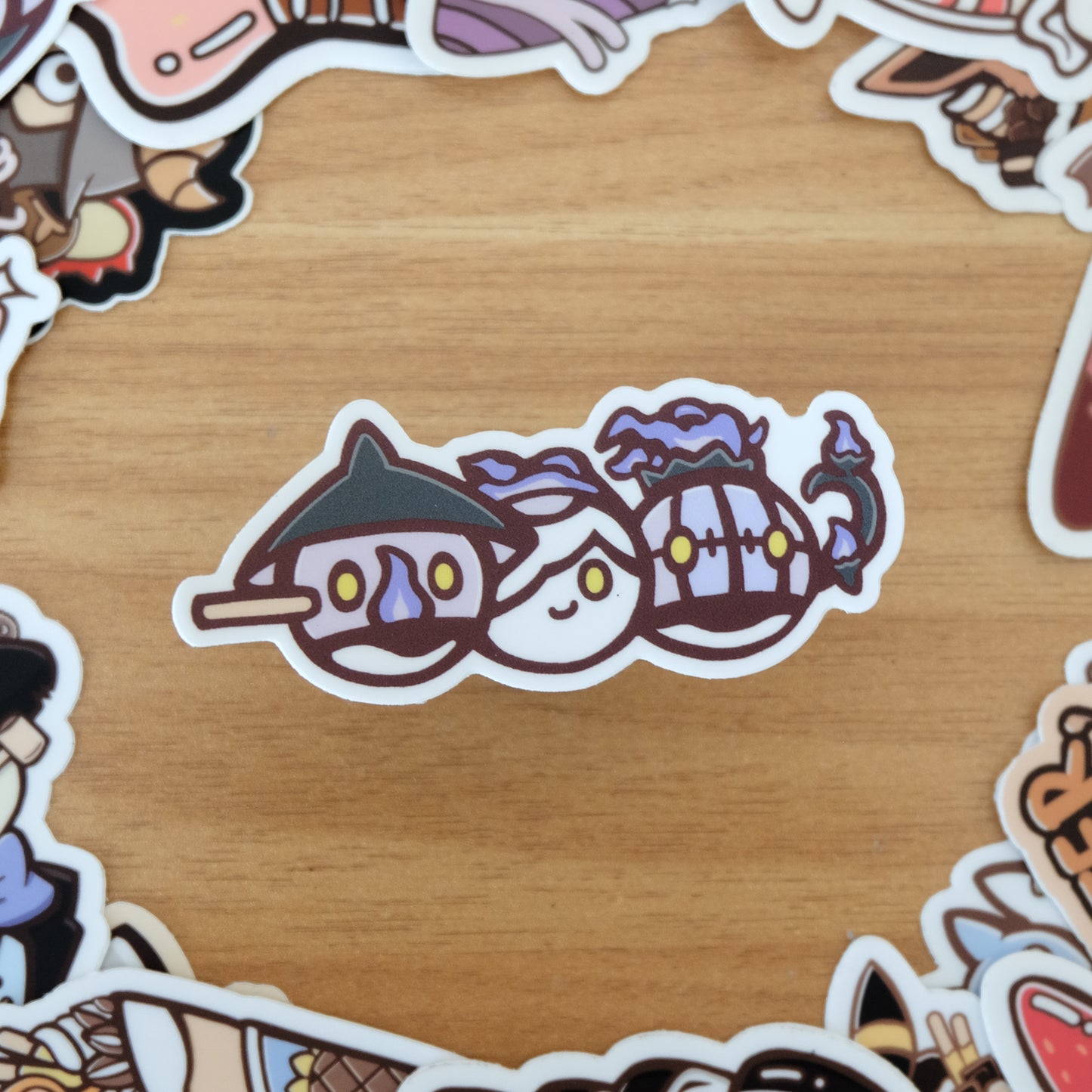 Chandelure Dango Vinyl Sticker