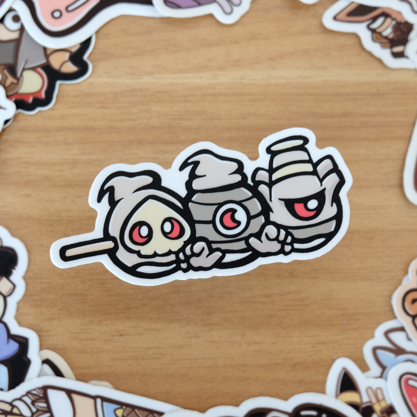 Duskull Dango Vinyl Sticker