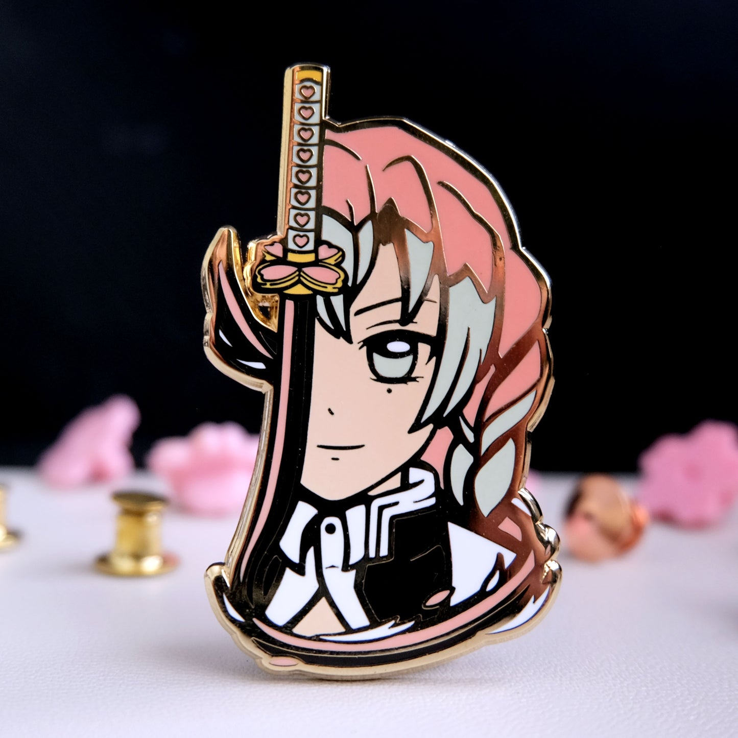 Love Pillar Enamel Pin