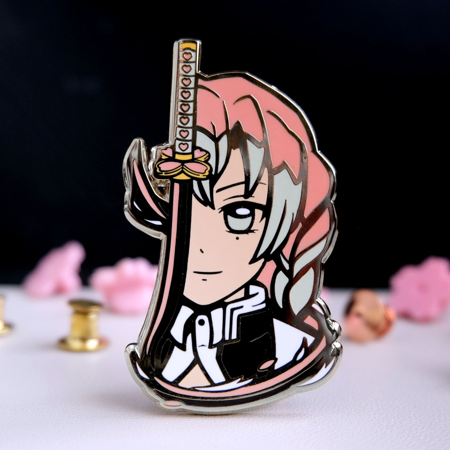 Love Pillar Enamel Pin