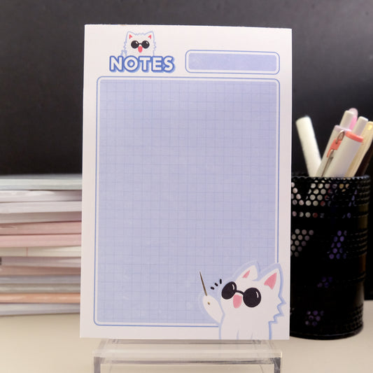 Gojocat Notepad (PLEASE ALLOW 5-7 DAYS PROCESSING TIME AS MORE ARE BEING PRINTED)