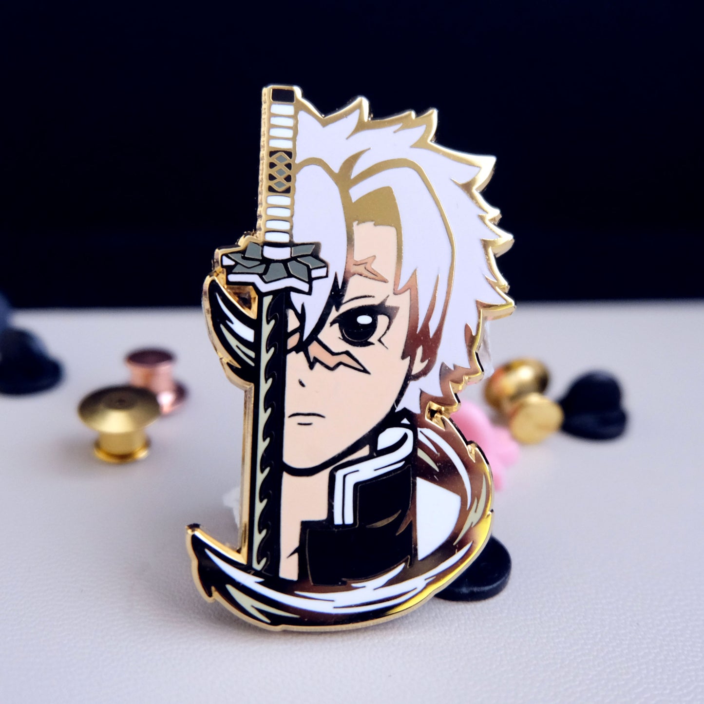 Wind Pillar Enamel Pin