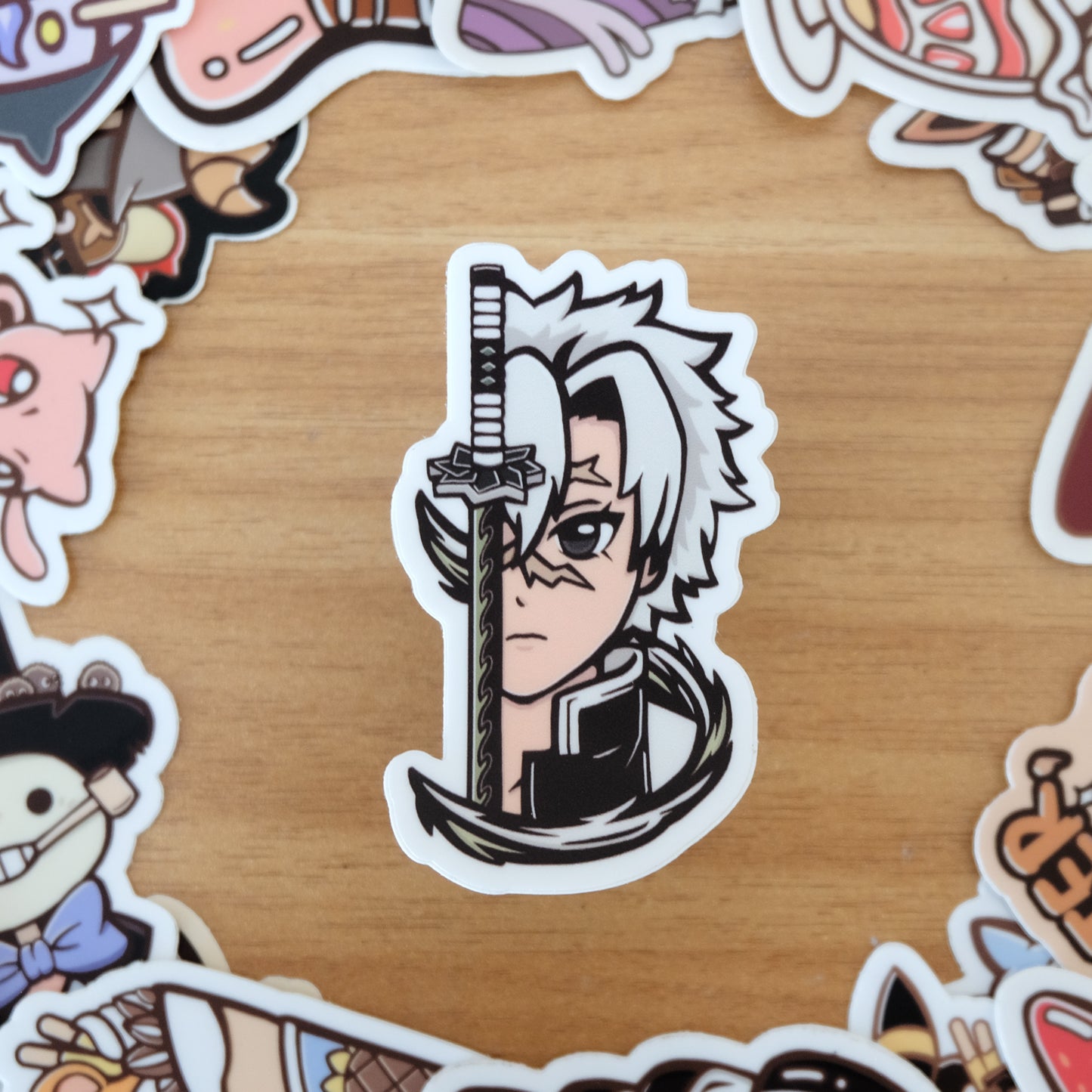 Wind Hashira Vinyl Sticker