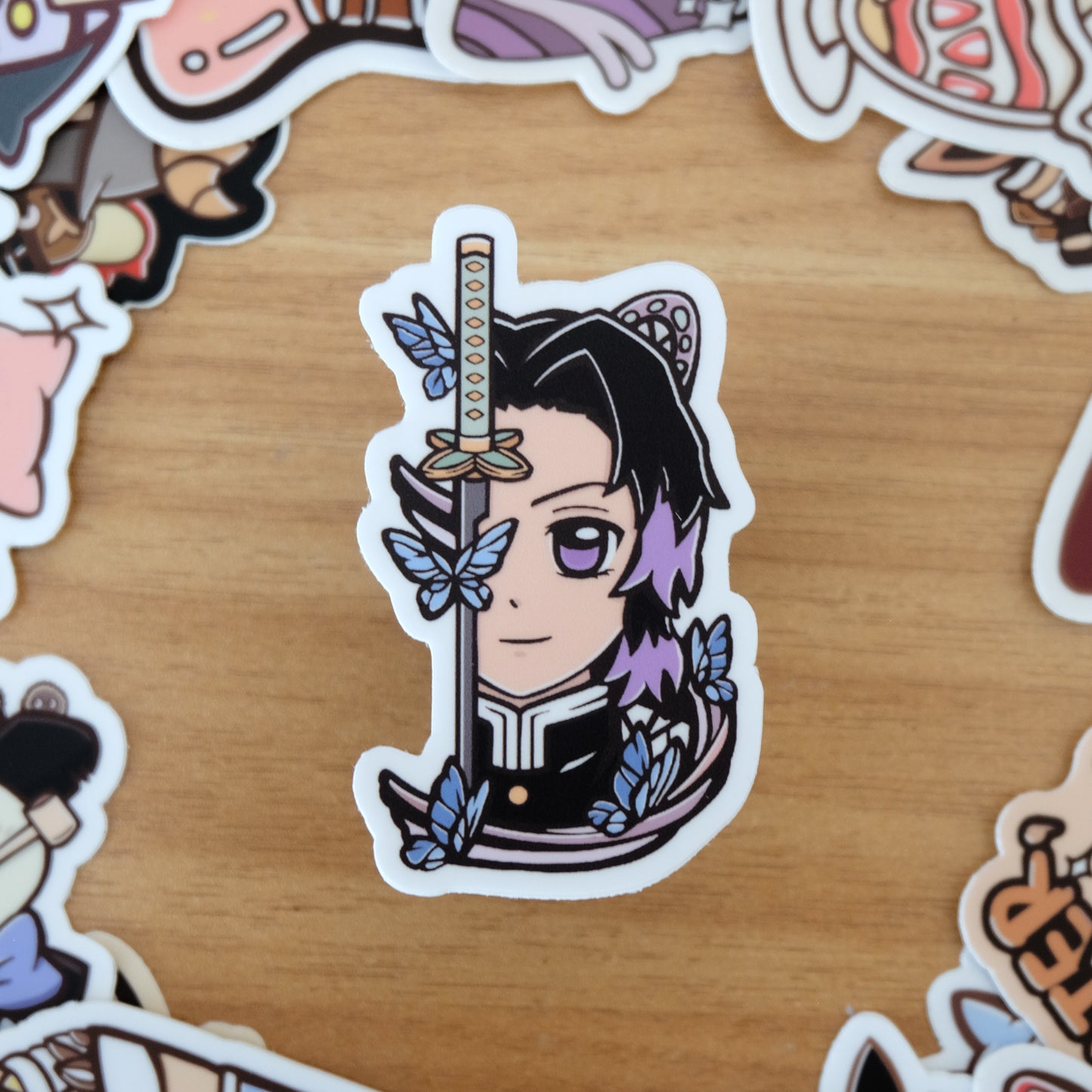 Insect Hashira Vinyl Sticker