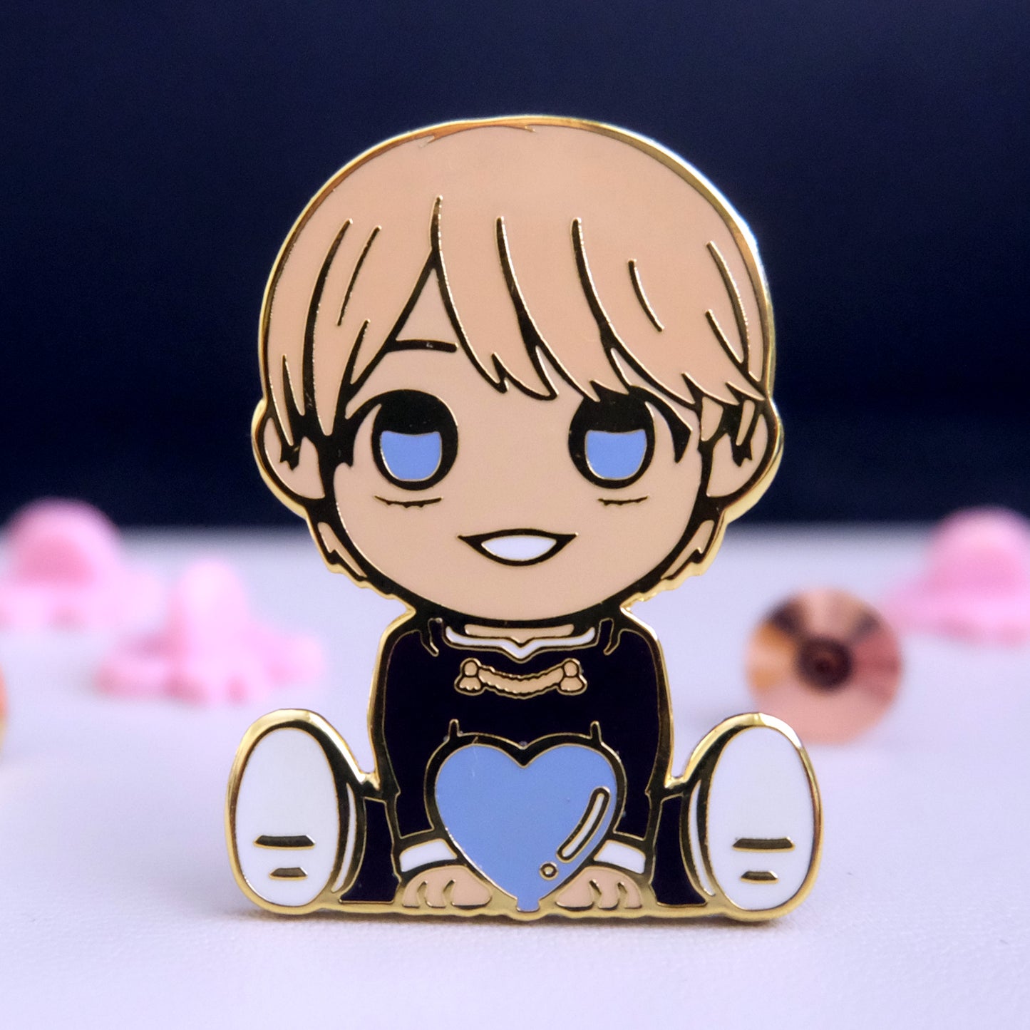 Chibi President Enamel Pin