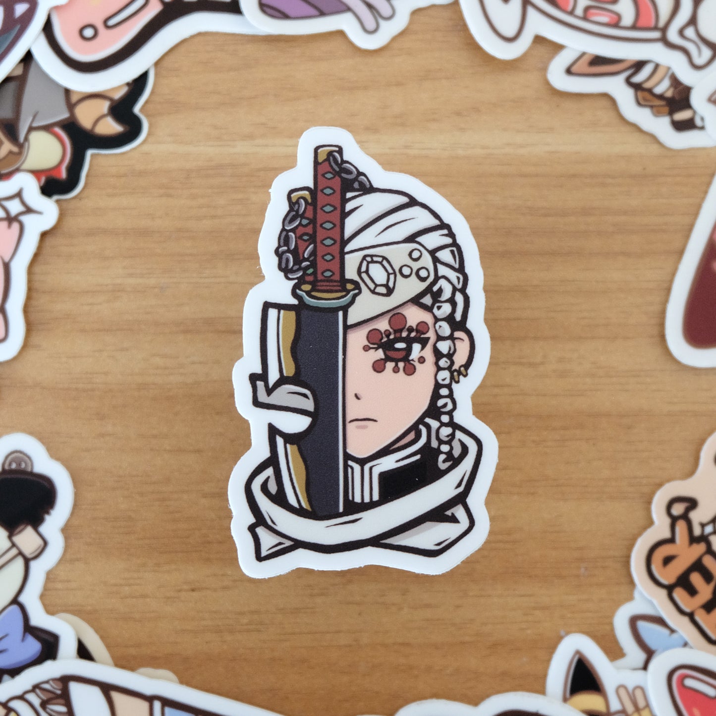 Sound Hashira Vinyl Sticker