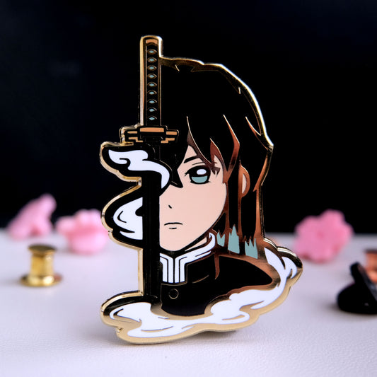 Mist Pillar Enamel Pin