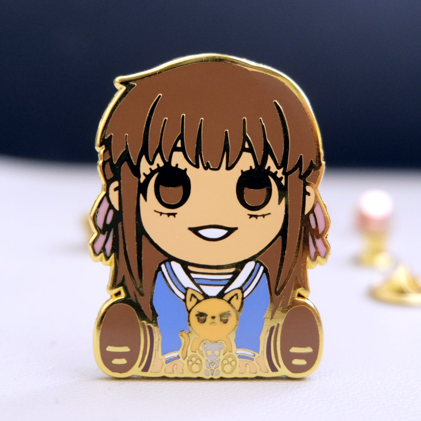 Chibi Zodiac Girl Enamel Pin