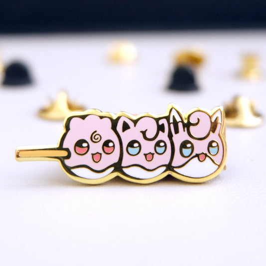 Jiggly Evo Dango Enamel Pin