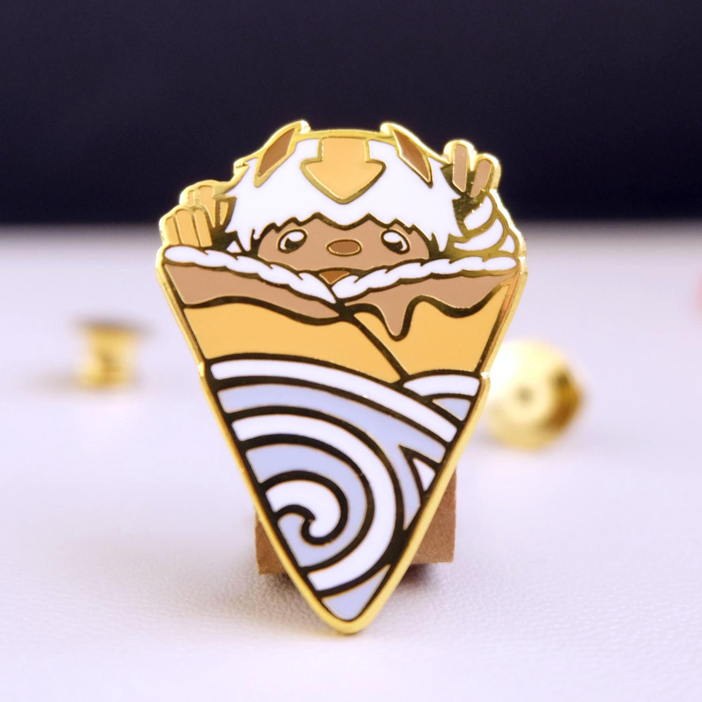 Sky Bison Crepe Enamel Pin
