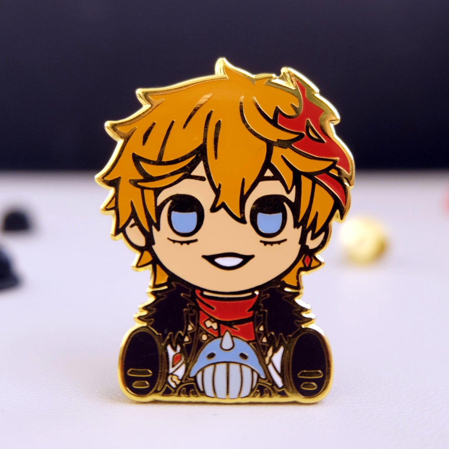 Chibi Childe Enamel Pin