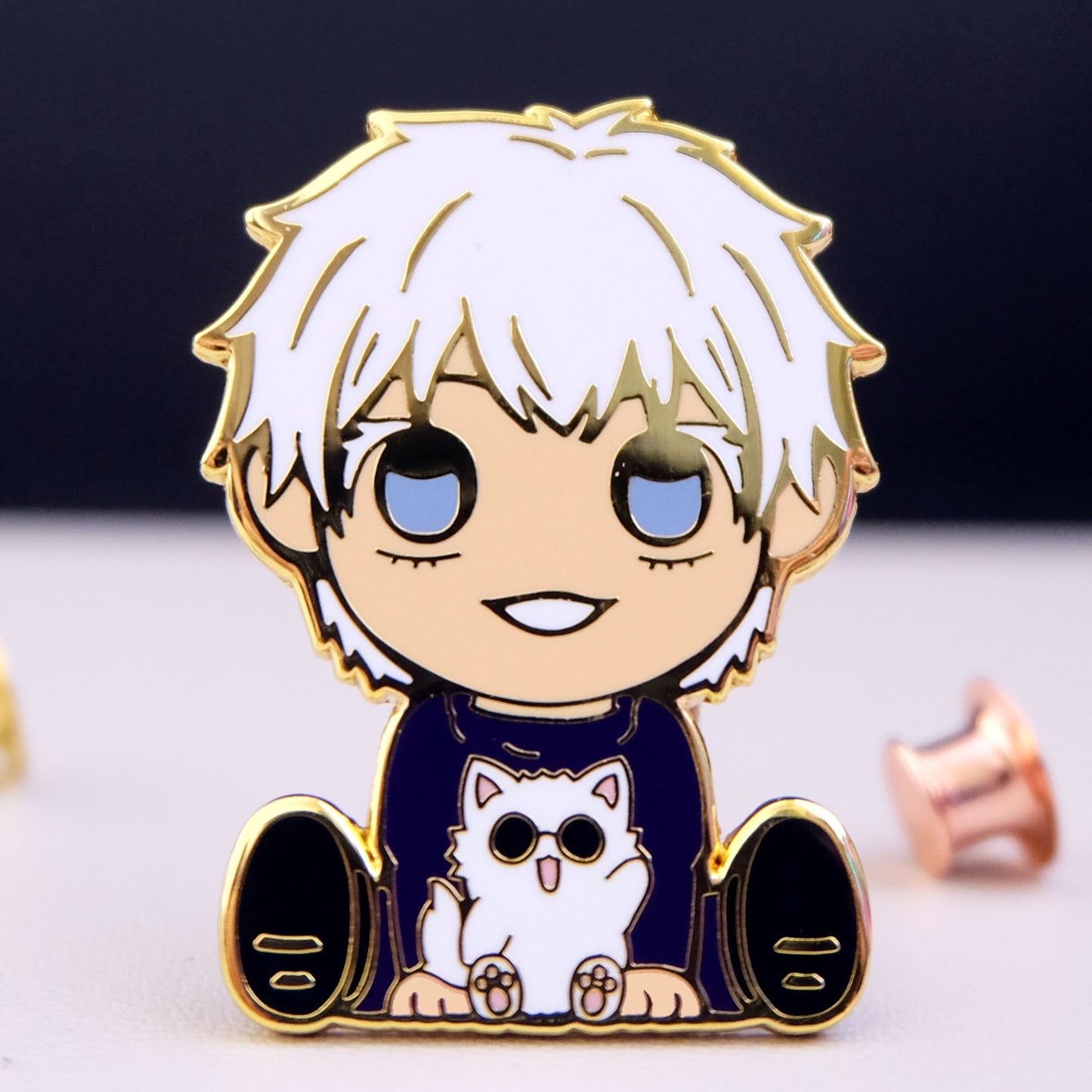 Chibi Gojocat Enamel Pin
