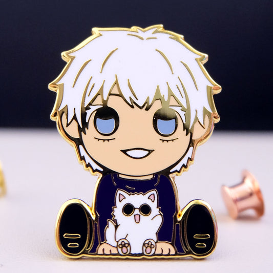 Chibi Gojocat Enamel Pin