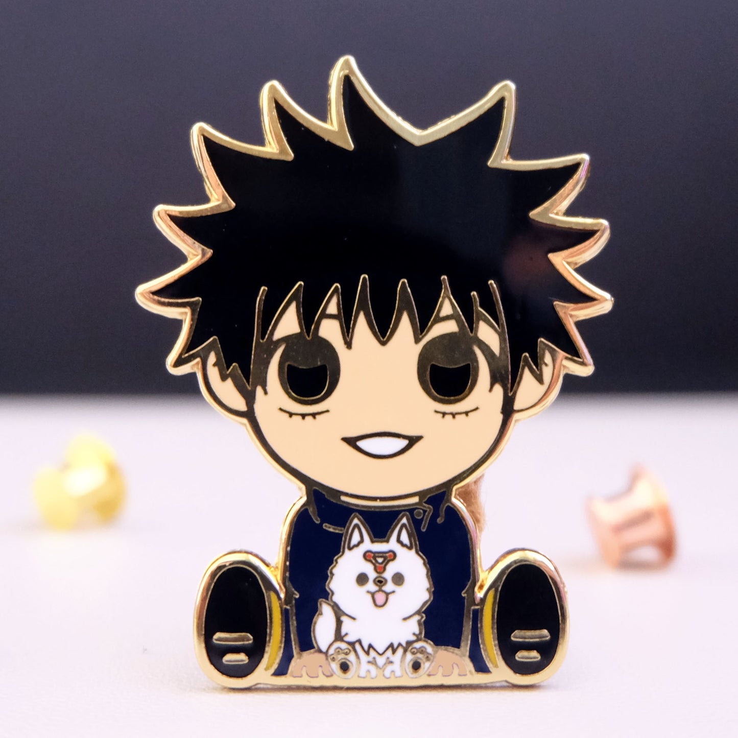 Chibi Divine Dog Enamel Pin