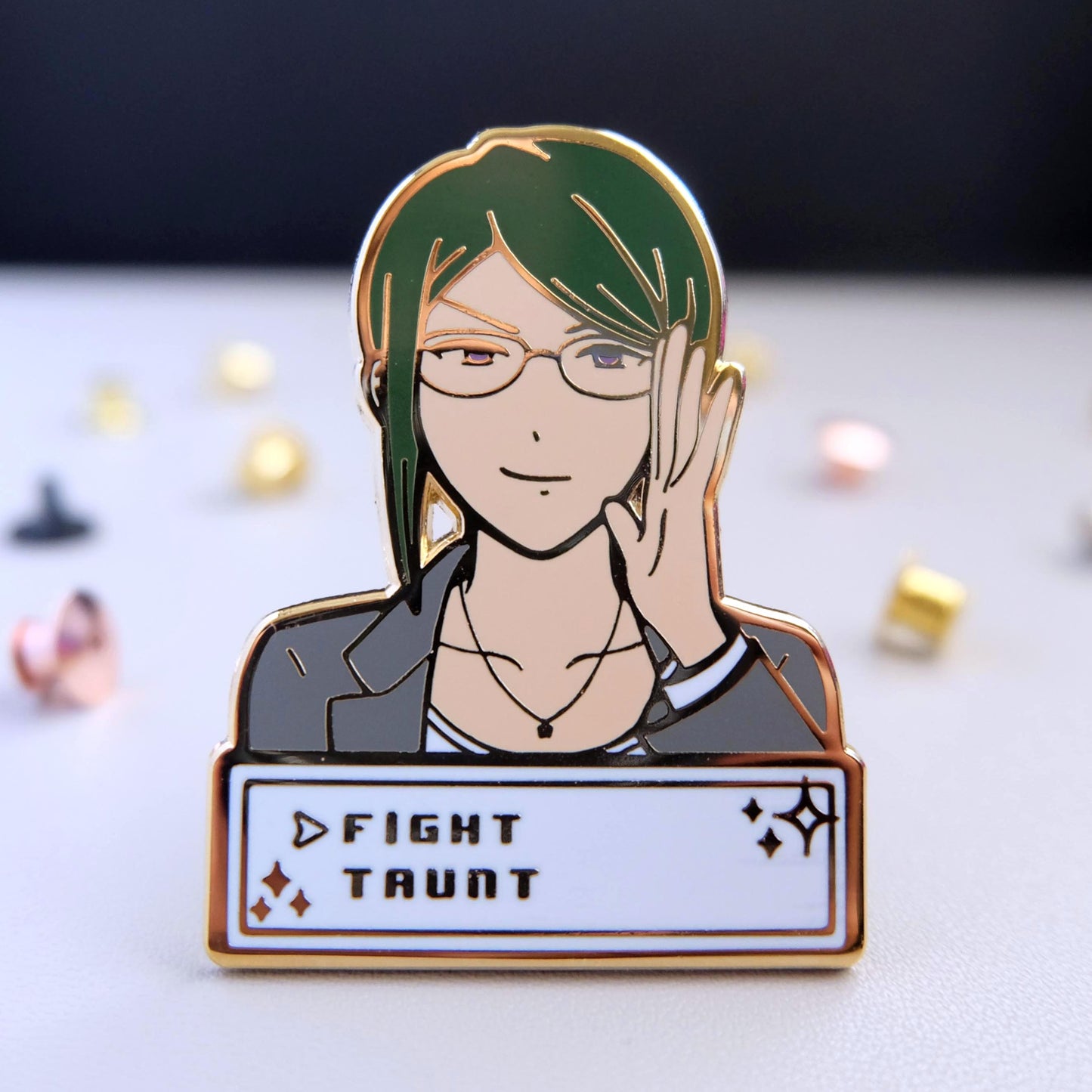 Otaku Cosplayer Enamel Pin