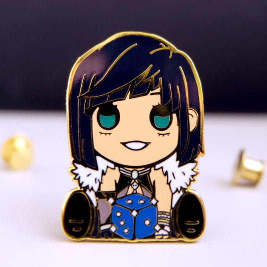 Chibi Yelan Enamel Pin