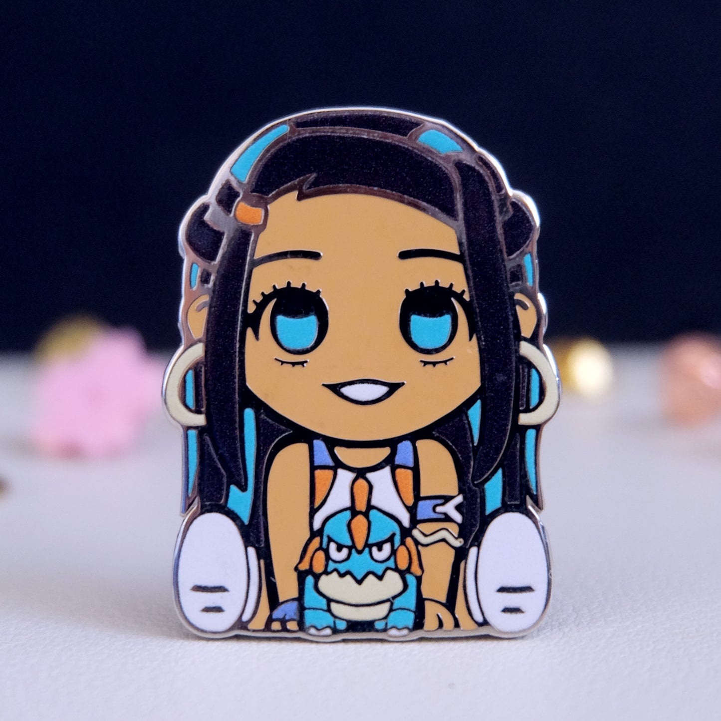 Chibi Nessa Enamel Pin