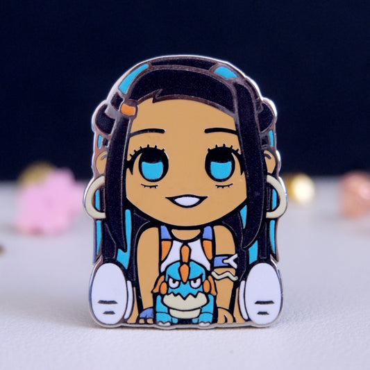 Chibi Nessa Enamel Pin