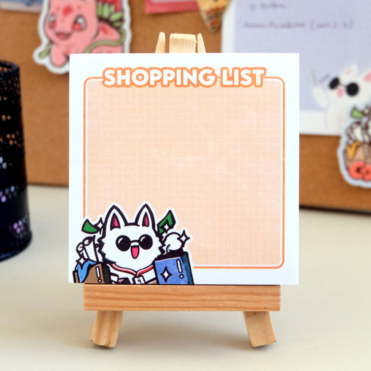 Gojocat Square Mini Notepad