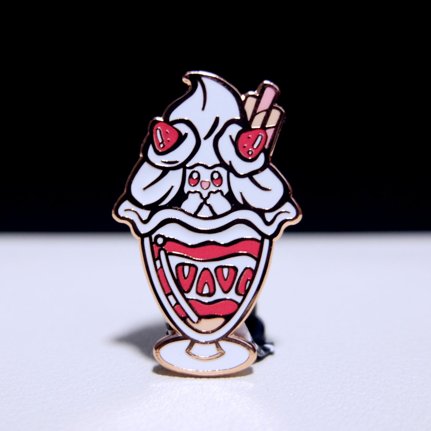 Creme Parfait Enamel Pin