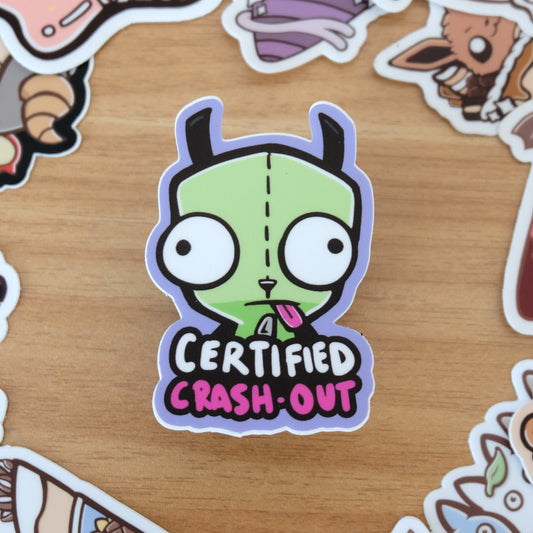 Gir Certified Crash-Out Vinyl Sticker
