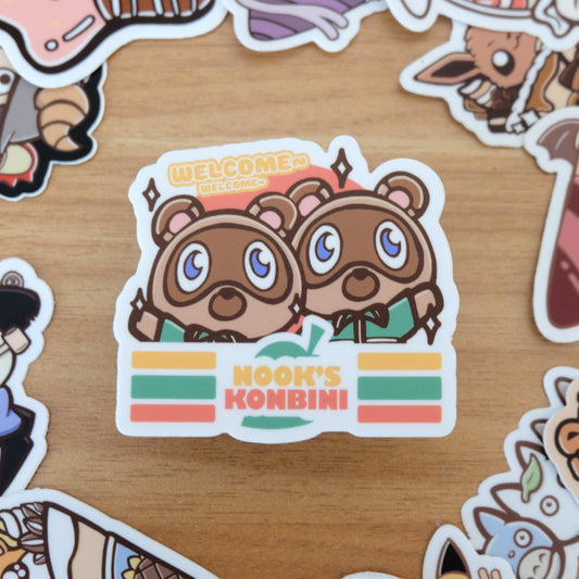 Nook's Konbini Vinyl Sticker